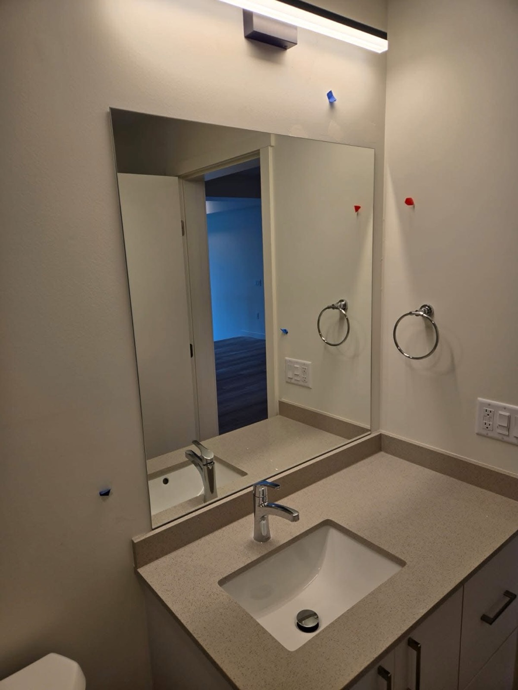 Restored bathroom finished to like-new standard